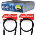 and Direct Box 6' V2 (2) Tube Cables TubePre Vacuum PreSonus Preamp/