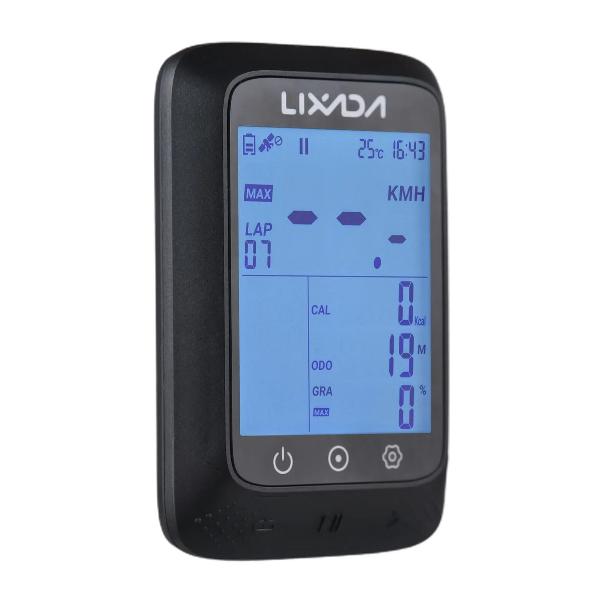 Bike Gradient + Wireless Altitude Fits Computer with Sensor Lixada 2.3in Strava Moistureproof