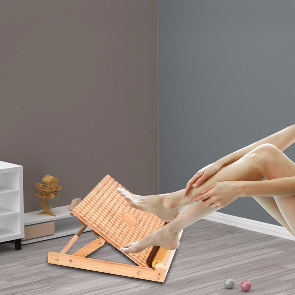 Slant over Board for Ramp Toes Calf Stretching Anti Exercise Yoga Slip Slant Knees Tilt Board Board Massage Professional Slant Wedge Board