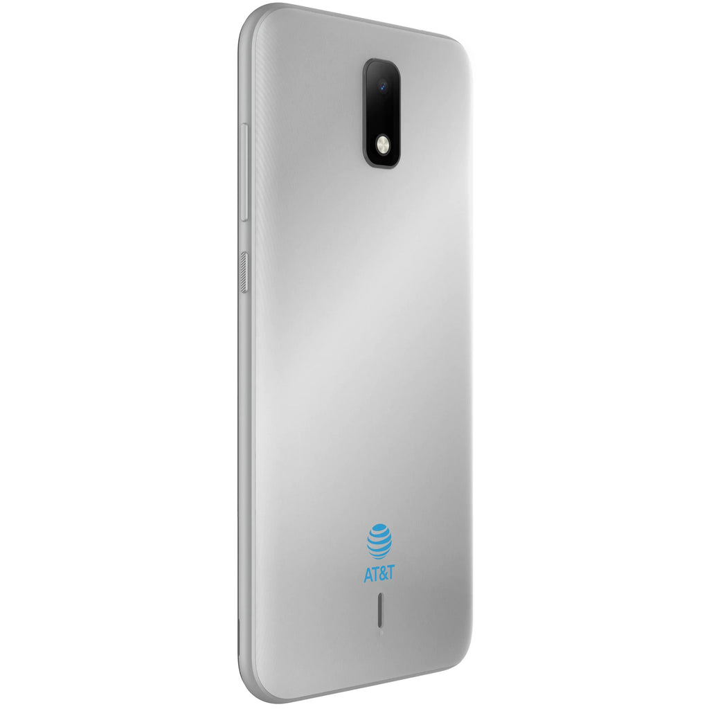 32GB, - Satin Calypso Silver Smartphone &T Prepaid 2