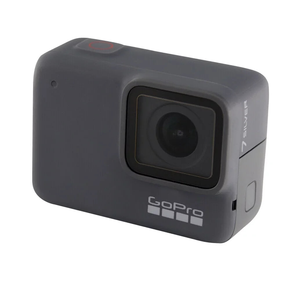 with HERO7 Action Silver Screen 12MP - Video Restored Camera Digital Photos Moistureproof 4K Touch (Refurbished) GoPro