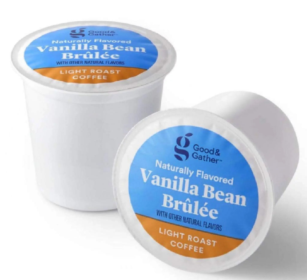 Cinnamon Trade Caramel, Bean 4 Salted Serve Toasted Pods Flavors Flavored Gather Naturally of Vanilla, Vanilla Count(Pack Bundle Fair of and Single Carmel Brulee and Coffee Almond 4) Certified,16 Good