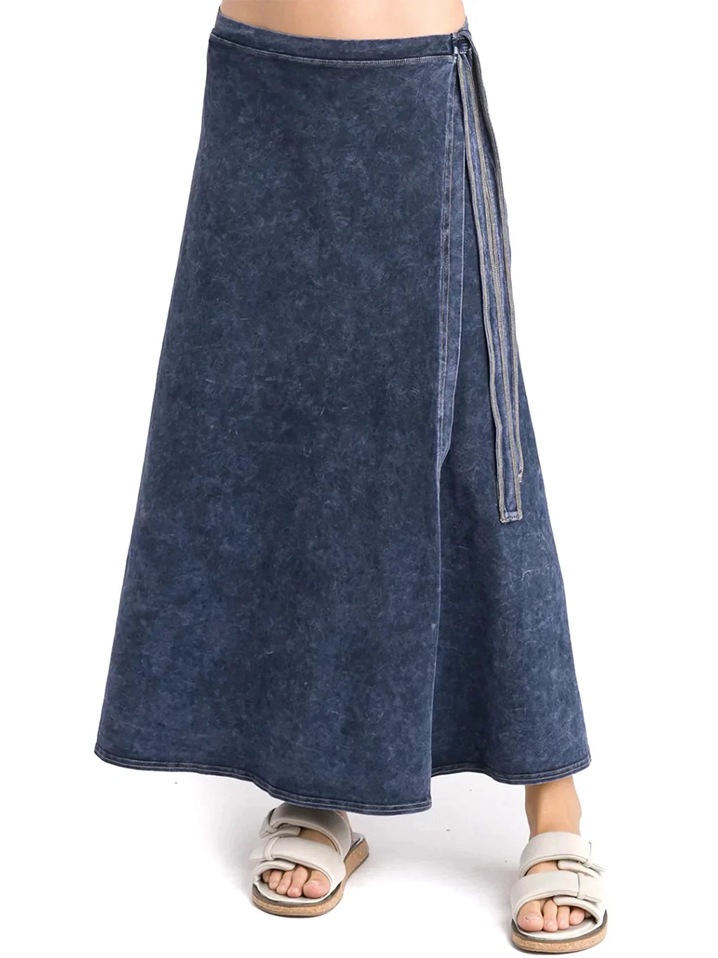 Tail Wrap Skirt Long Hard (W-964)