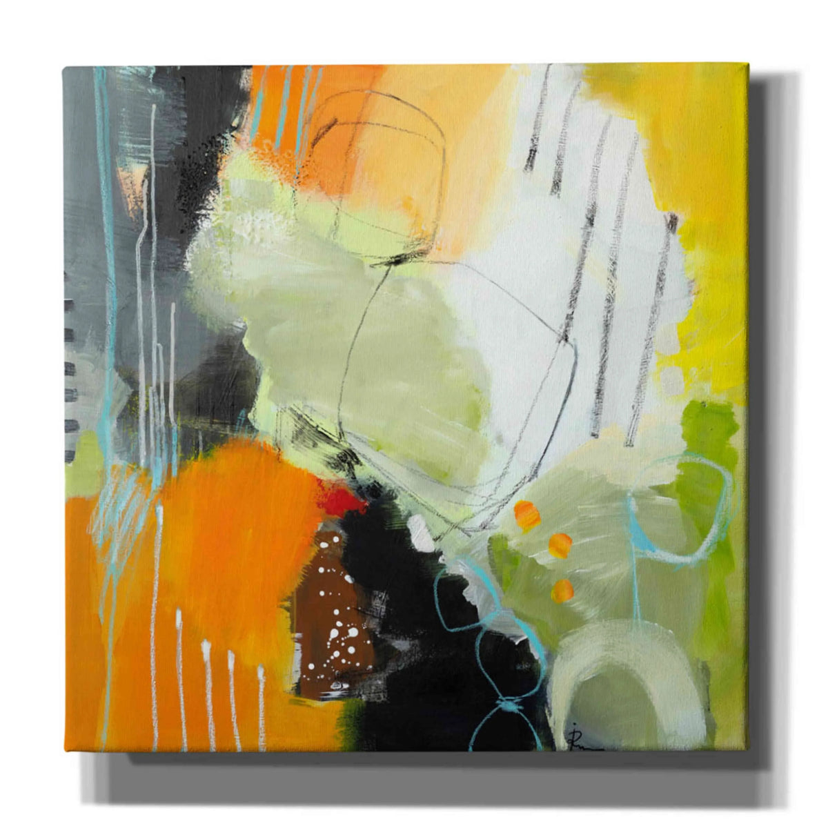 Ira 26"x26" by Canvas Wall Ivanova, Art, Epic 'Inspire 1' Graffiti
