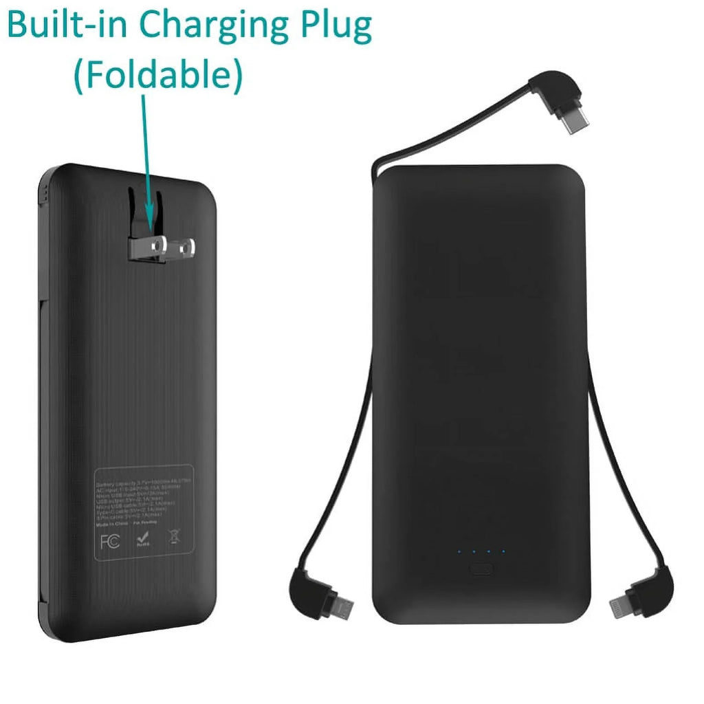 / Razr Plus Razr Battery Razr - Backup Motorola For Portable Power / Built-in (2023) Charger Adapters Port Plus 10000mAh Bank Plug
