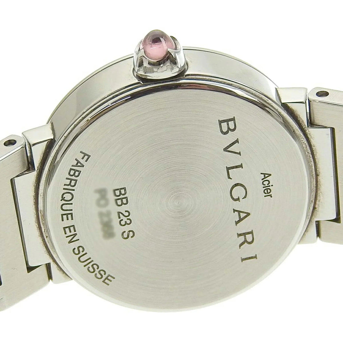 Dial Watch (Like of Mother Battery Pre-Owned Diamond 103095 New) BB23S Pearl 12P Bulgari Shell