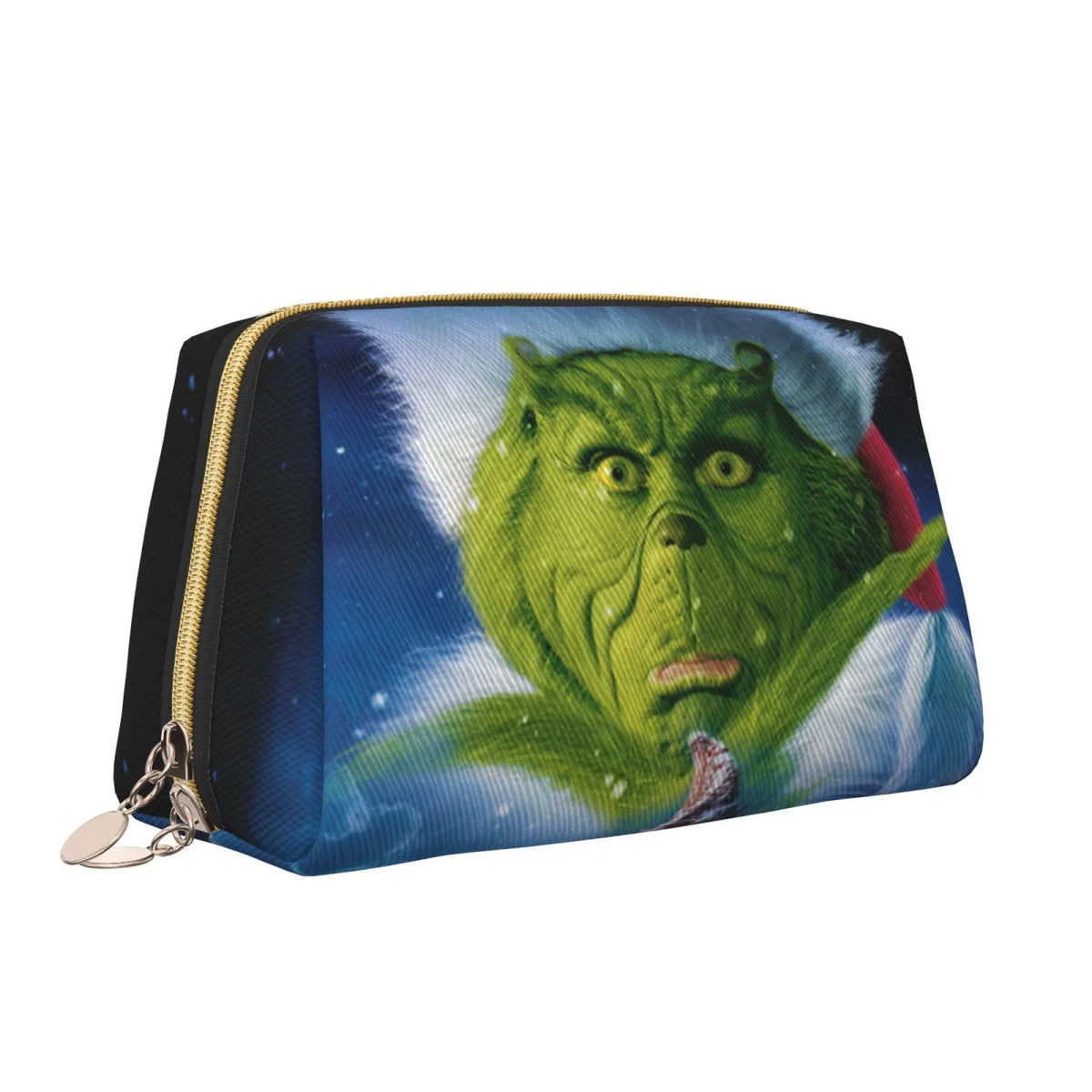 Bag Organizer Pouch The Christmas Toiletry Storage Gift Bag Cosmetic Makeup Portable Grinch Purse Travel Leather