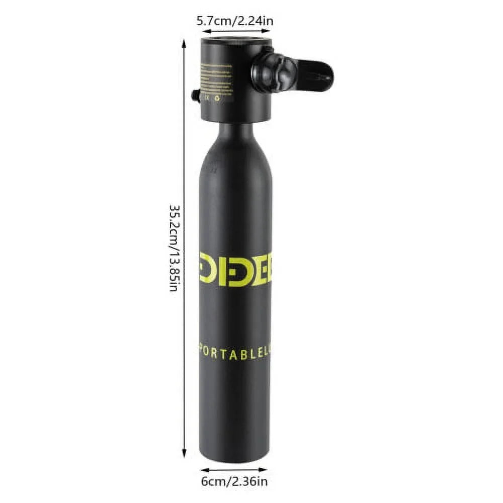 Equipment Cylinder Underwater Breath Tank Scuba Oxygen Diving Tank Mini Dive