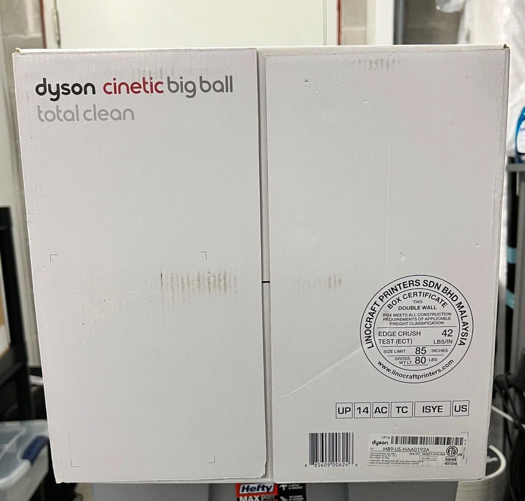 Clean Yellow/Iron Ball | Dyson Big Vacuum Upright | Cinetic New Total
