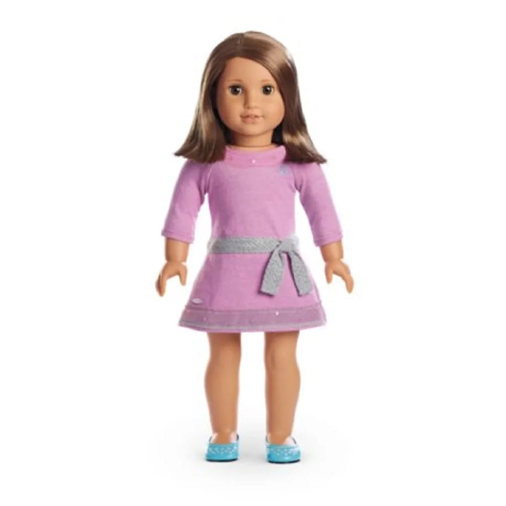 Truly DN28 Doll Me 18" Brown #28 Girl Brown Eyes Skin American Hair Medium