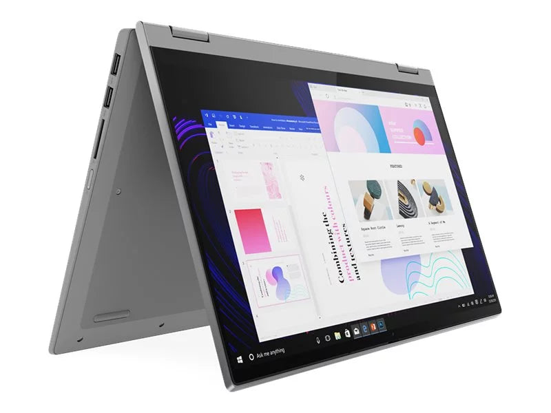 Graphics Ryzen 82HU00JQCF 1.8GHz 5 Flex Touchscreen 14" 14ALC05 Graphite Win 16GB 512GB 7 5700U 11 Home Grey IdeaPad Radeon