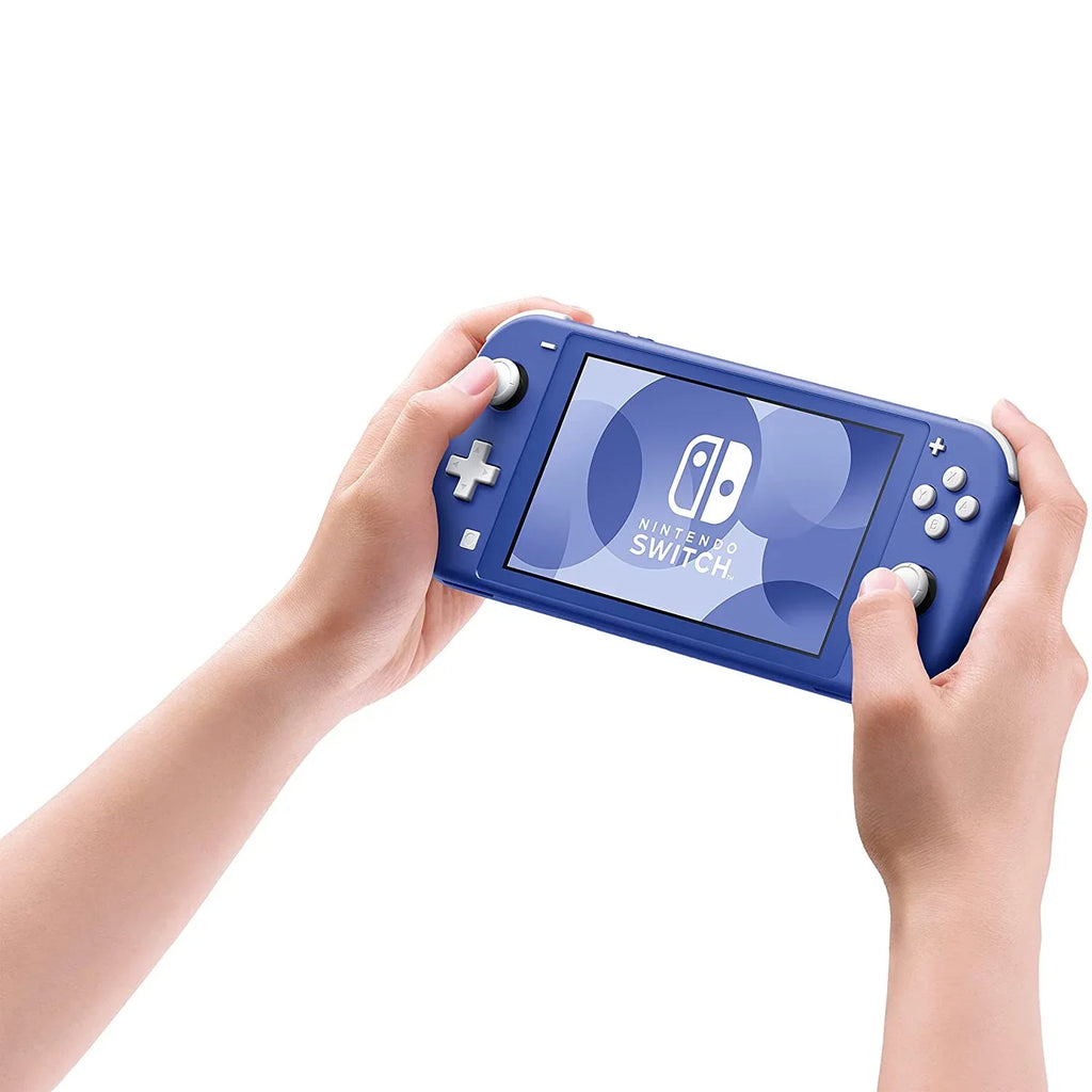 Lite No (Blue) Console Gaming Bundle 3 with Nintendo More Switch Heroes