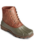 Lace-Up Avenue Mens 11.5 Boots Moisture Round Toe Duck Defensive Green