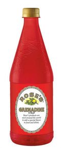 As: Oz Sold Grenadine 25 Case Rose's Original