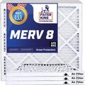 | x 33 A/C Pleated | | 36.5 Filter Actual Filters .75" Air Size: Filter 36.5x33x1 | 8 x Furnace 4- King