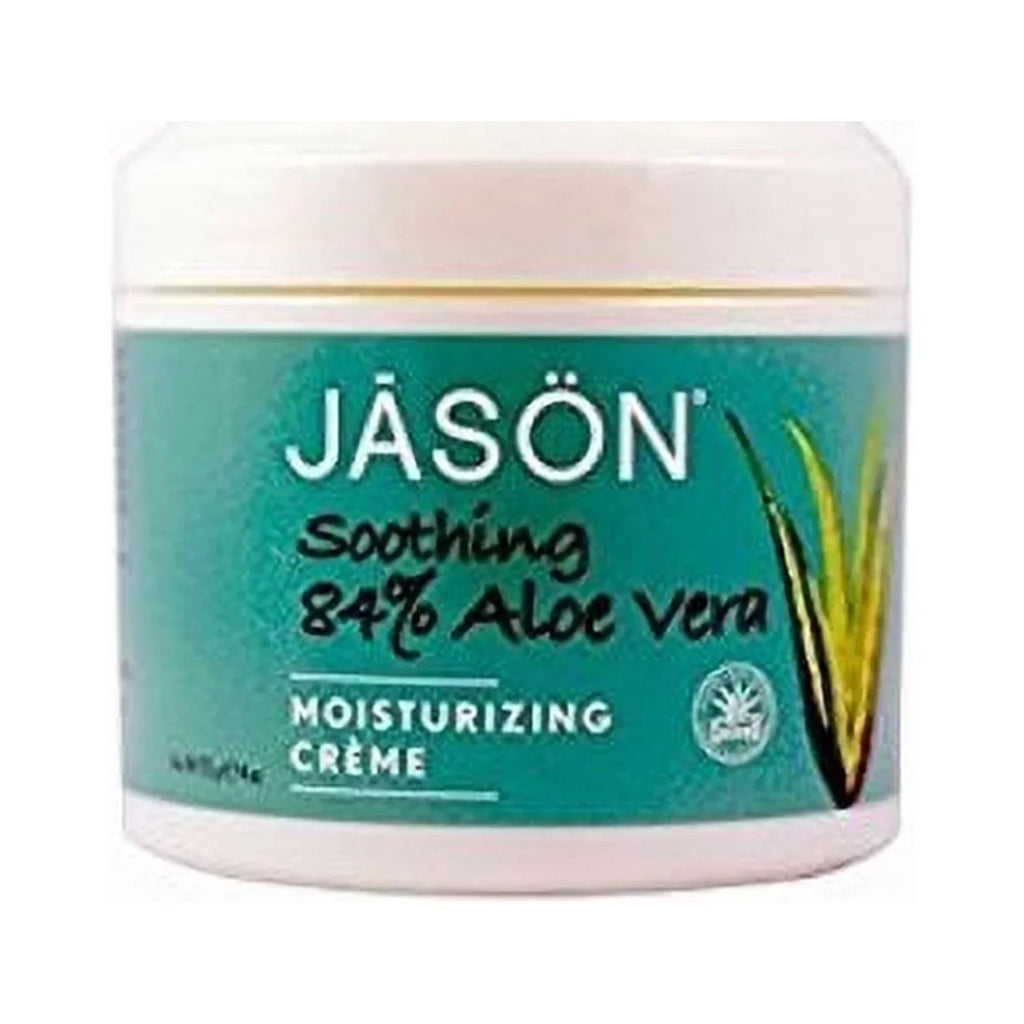 Soothing (Pack 84% 3) 4 Ounce Natural Moisturizing Pure Aloe of Vera, Creme, Jason