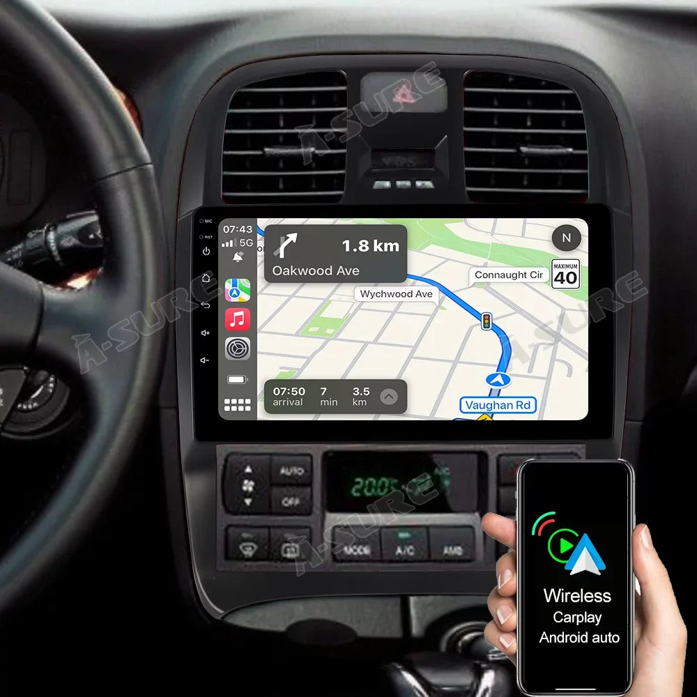Sonata for CarPlay Car 11 Android Player Wireless 2+32G Srereo Hyundai 2001-2005