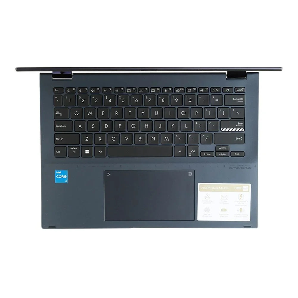 1220P Graphics Flip Intel Computer WiFi 12th 8GB Blue Gen i3 Drive Solid Home S DDR4 Core Windows Vivobook Processor TP3402ZA-OS34T 2-in-1 14" 11 Quiet Laptop 256GB State 1.1GHz Intel