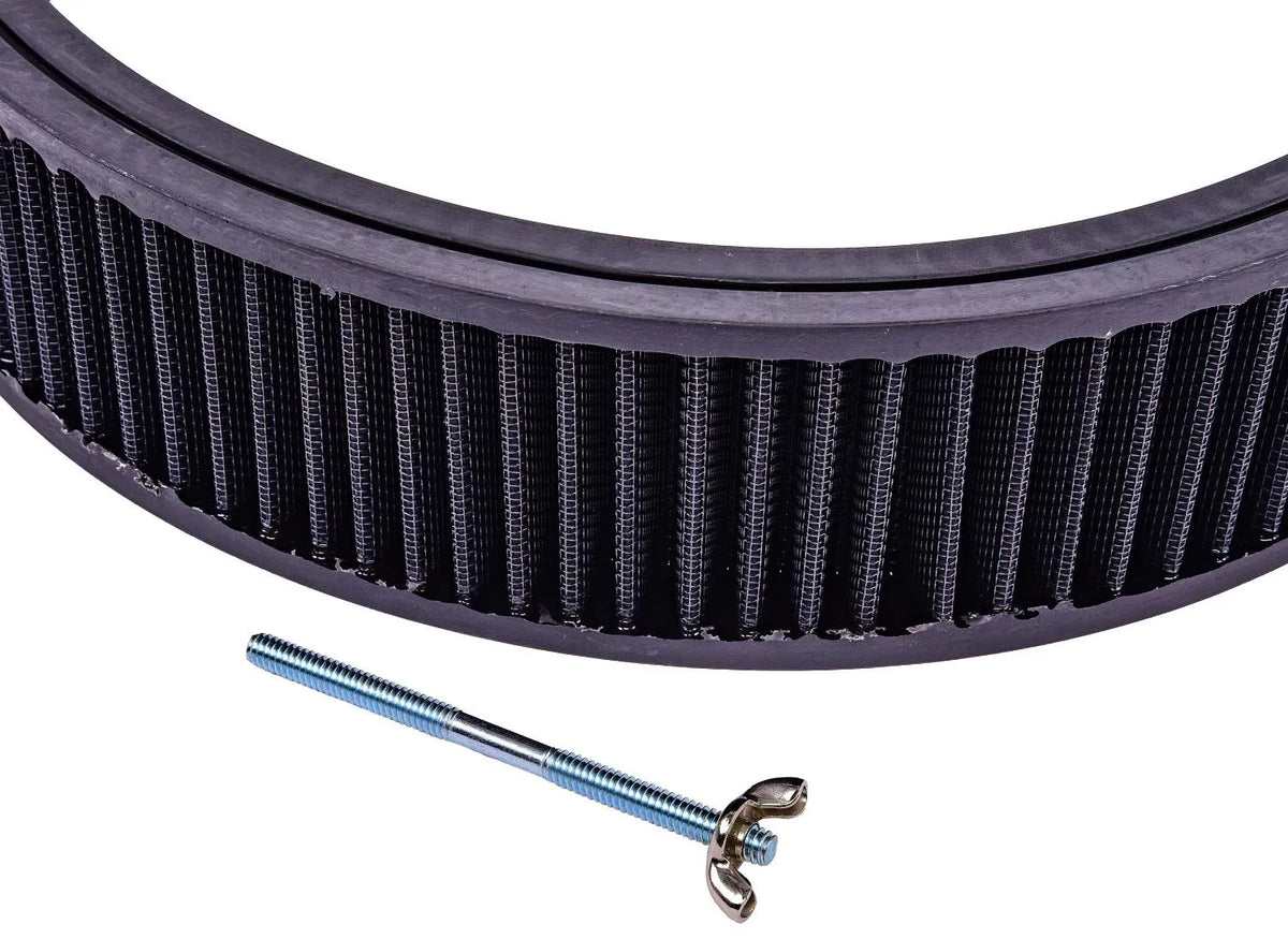 in. 14 Air Assembly Coated 3 H 500064 D F Powder Cleaner Filter in. Black x