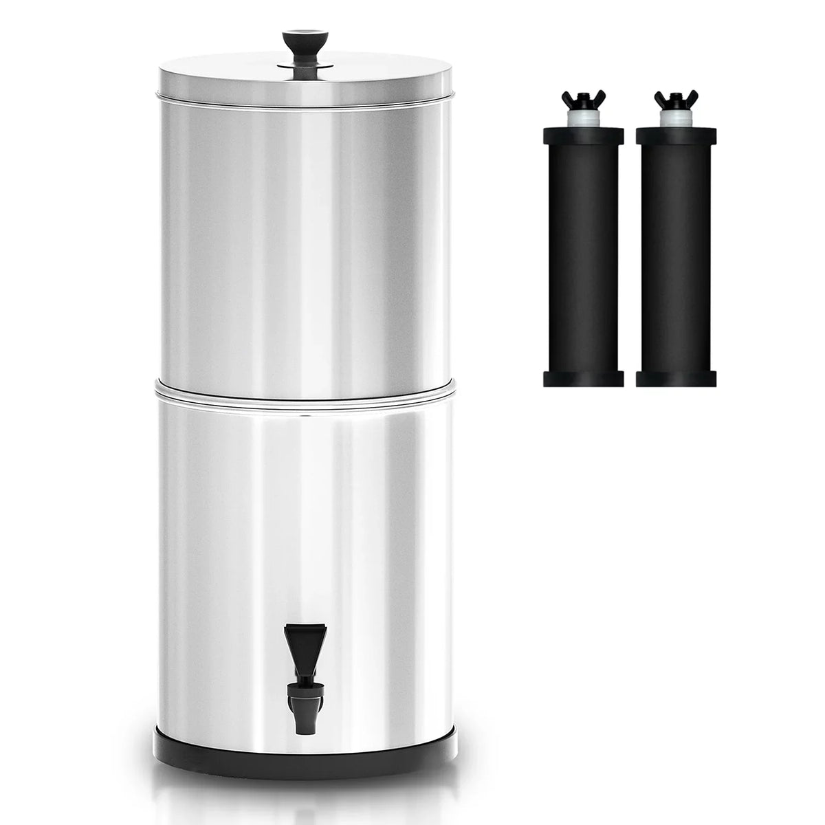 Bucket Purifier,Moisture Moisture Spirastell Filter Outdoor Moisture Filter 2.9