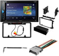 Pioneer Camera, Din KIT2332 Kit Mounting Stereo Kit -241EX Bundle Backup - & (5Item) Car / Silverado Installation For Bluetooth Chevrolet Double Touchscreen, Classic with 2007