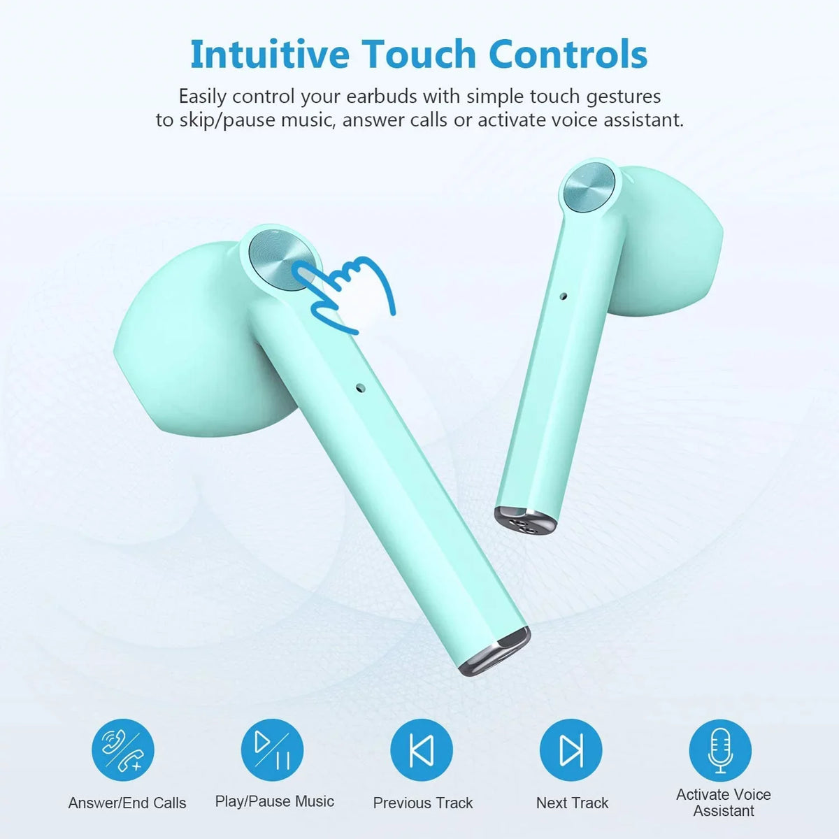 Pixel True Fits Stereo Models - Google for 7/Pro/6a/6/Pro Headset 7/Pro/6a/6/Pro Case Phones Wireless Mic With Hands-free Charging Headphones Pixel Earphones Earbuds