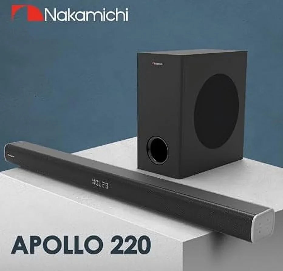220 Nakamichi - Apollo Audio 2.1 Dolby Open Box