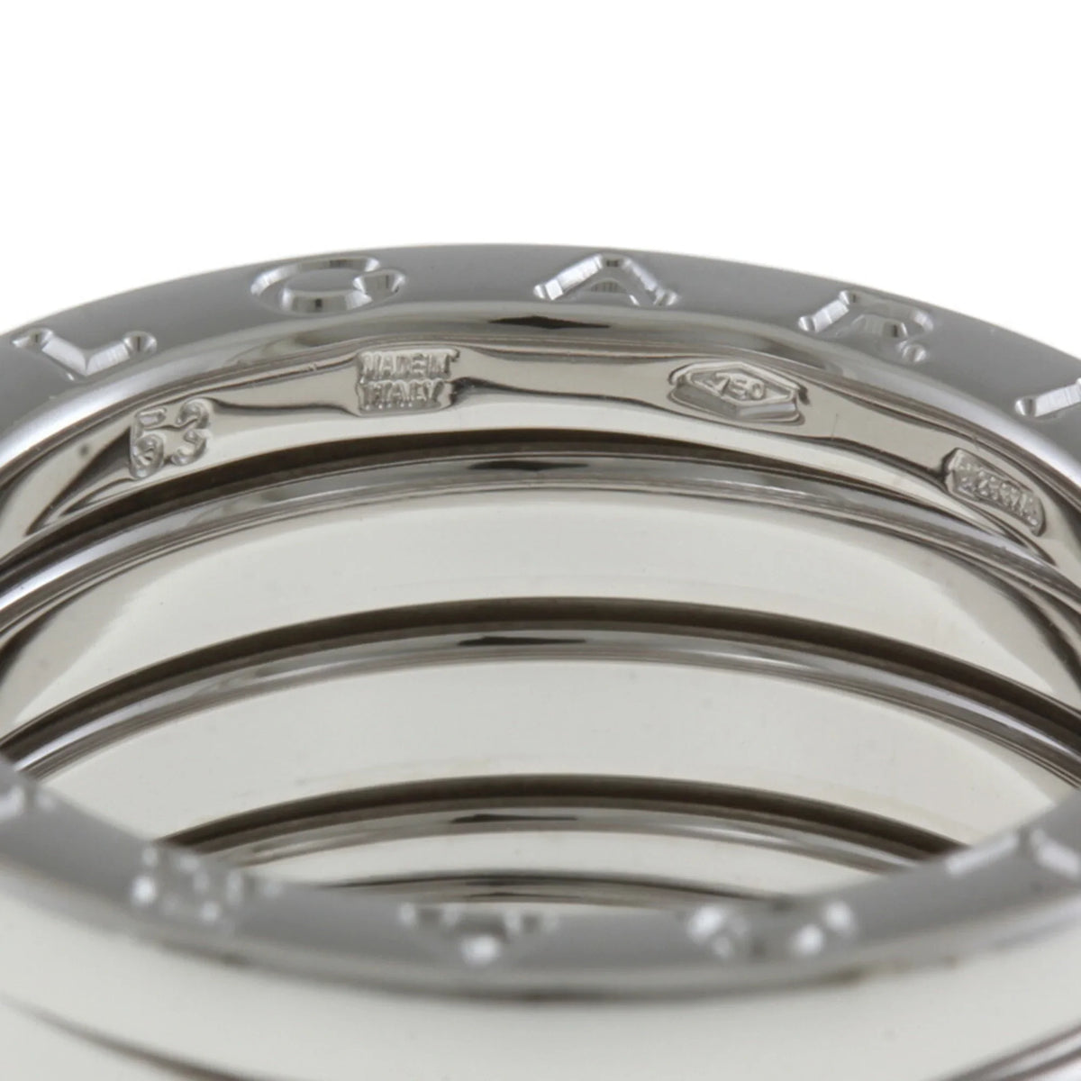 (Like Bvlgari One 4 18K No. B-Zero B-zero.1 BRJ10000000119403 Band 12 Ladies New) Pre-Owned Ring