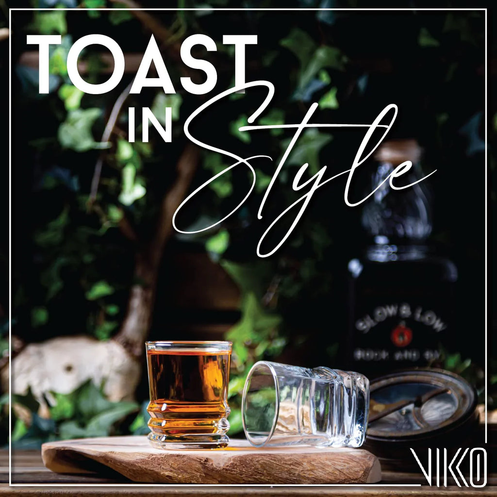 Vikko and Ounce (Chile) Small Espresso and Liquor 6 Tequila Bar Set Shots, Glasses, Glass Alcohol of Durable Spirit 6 Piece Shot Shooter For Mini Set Glasses Glasses, 1.9