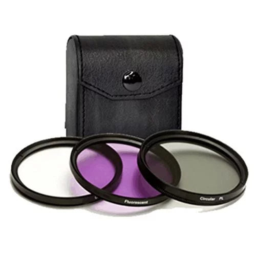 Coated Kit 3pc Appropriate Multiple + -550 3-Piece Cleaning 52mm Kit Filter Olympus
