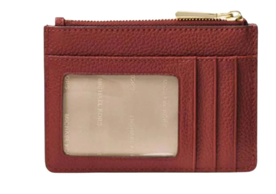 Coin Red Leather Purse