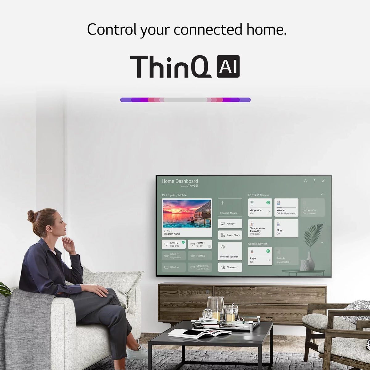ThinQ® Smart 80 65" with 4K Series Class NanoCell 65NANO80UPA