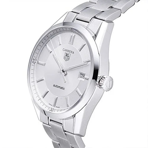 Mens Automatic Steel WV211W.BA0787 Carrera Watch Heuer Tag Stainless