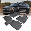2020-2023 ammoon Floor Telluride Floor Telluride Console Telluride Bucket Center Dazzduo Bucket Mats,Kia Car Floor