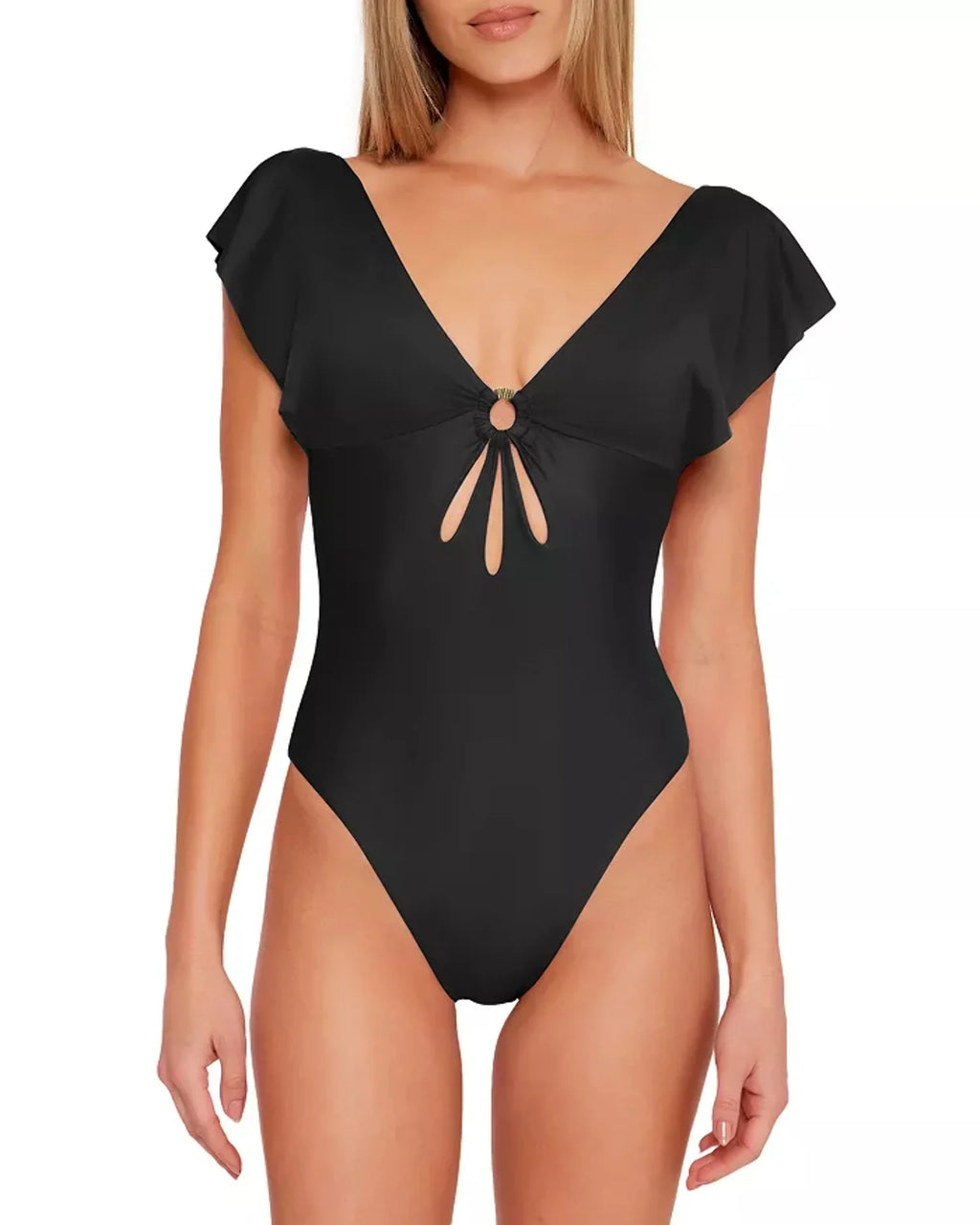 Monaco Swimsuit Trina Sleeve Turk Piece One Flutter