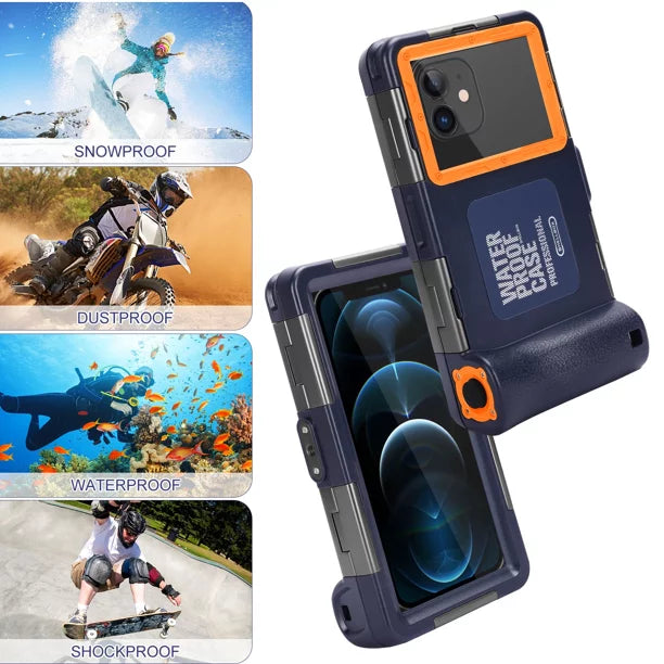 Surfing for Professional UrbanX with 5G all Snorkeling Photo 6.9 Protective Up Underwater Moistureproof And [15m/50ft] Diving Video Swimming Inch Phones nova 6 Lanyard Case Housing to