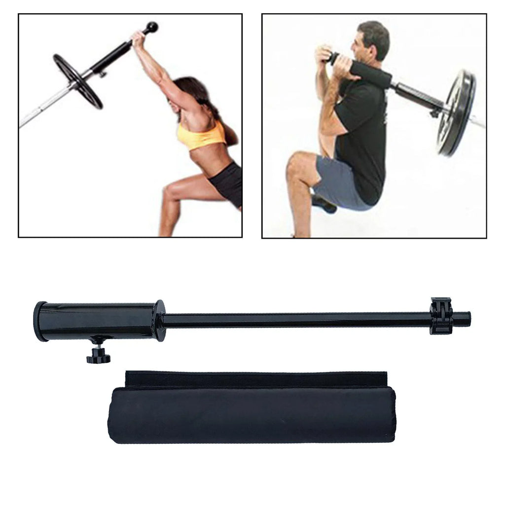 with Barbell Weight Bar Landmine Accs Attachment Attachment cover Exercise Lifting Fitness Biceps inch Training Bar 2 for Triceps for Handle Deadlift