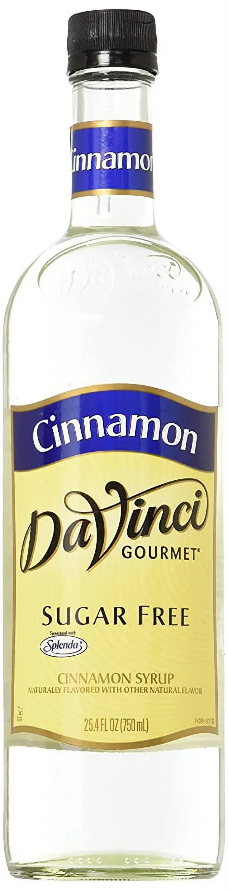 Gourmet Sugar Free DaVinci Cinnamon Syrup 25.4 .