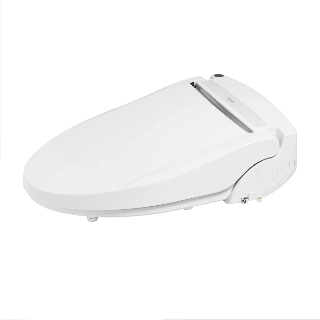 EM617 White Brondell Bidet with Toilet Control, Round Swash Remote Advanced Seat