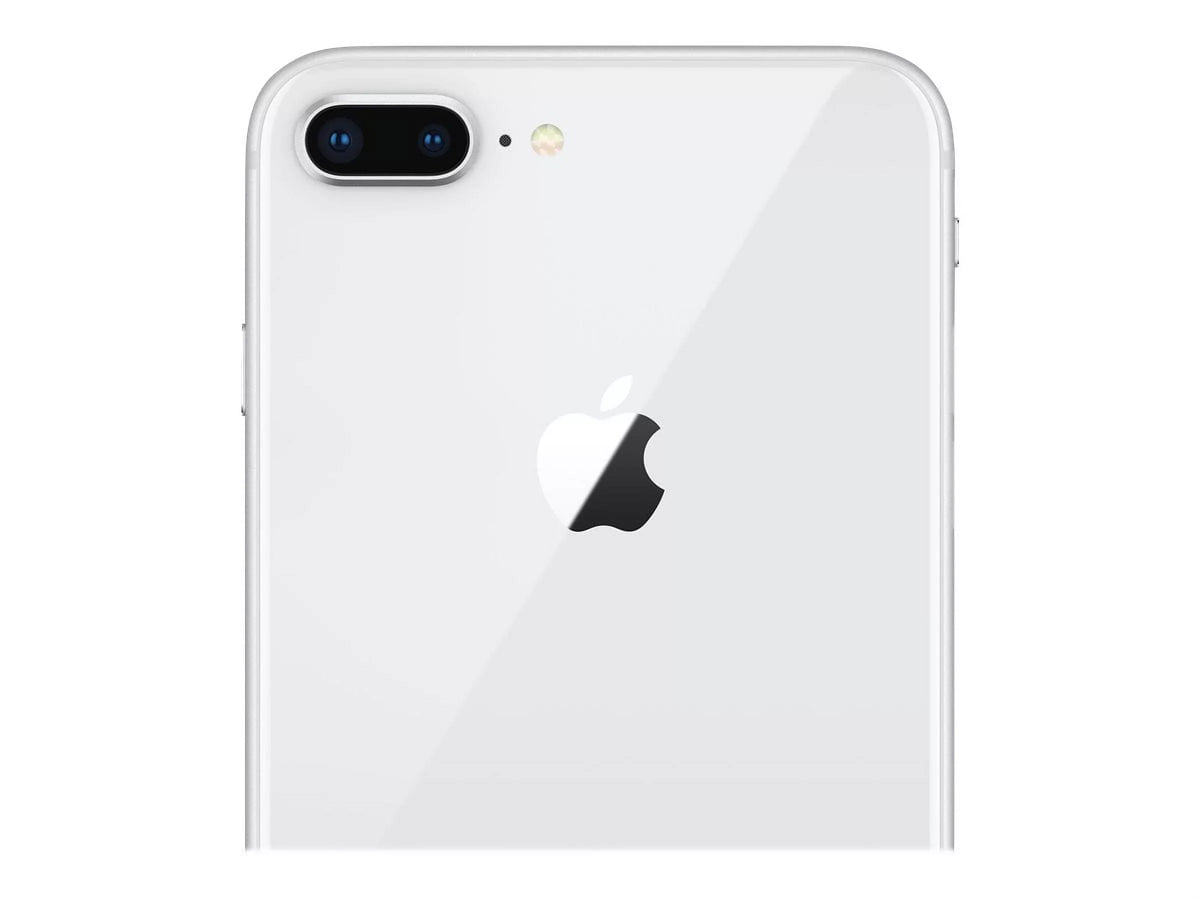 Plus - 8 Silver Unlocked Restored iPhone (Refurbished) Apple 256GB,