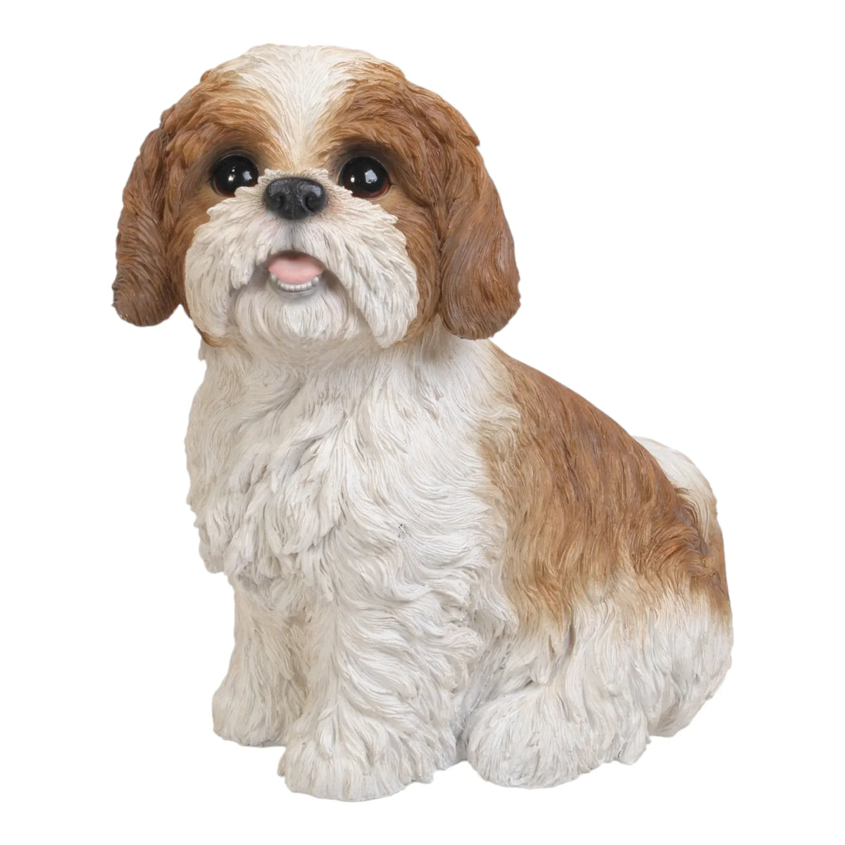 Shih 11" Tzu Puppy Outdoor Hi-Line Sitting Statue Garden Gifts
