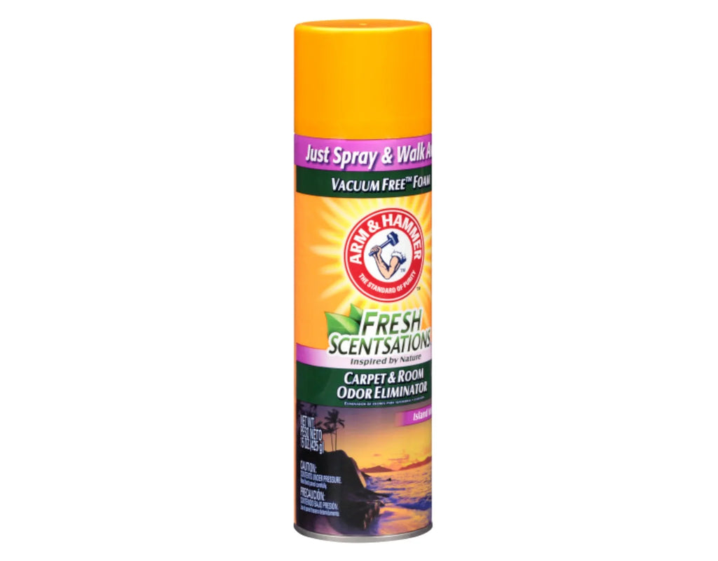 Hammer 5 & Free Foam, Mist Pack - Arm Fresh 15 Scent, Eliminator Scentsations Island Carpet Vacuum Room & Odor Ounce