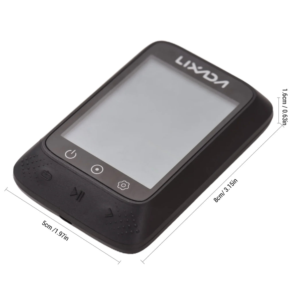 Bike Gradient + Wireless Altitude Fits Computer with Sensor Lixada 2.3in Strava Moistureproof
