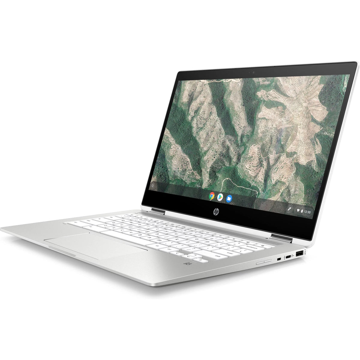 x360 14" (Used) 64GB X21.1GHz,Ceramic White Touch 14b-ca0645cl Chromebook 4GB