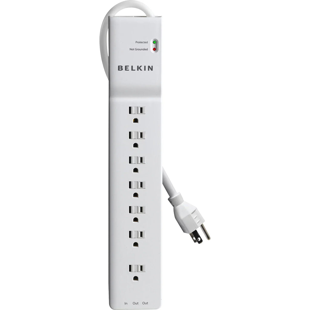 125 SurgeMaster - Surge 7-Outlet - Output Phone/Fax Power 2320 - x - - Protector V 125 J V Belkin Input 1875 7