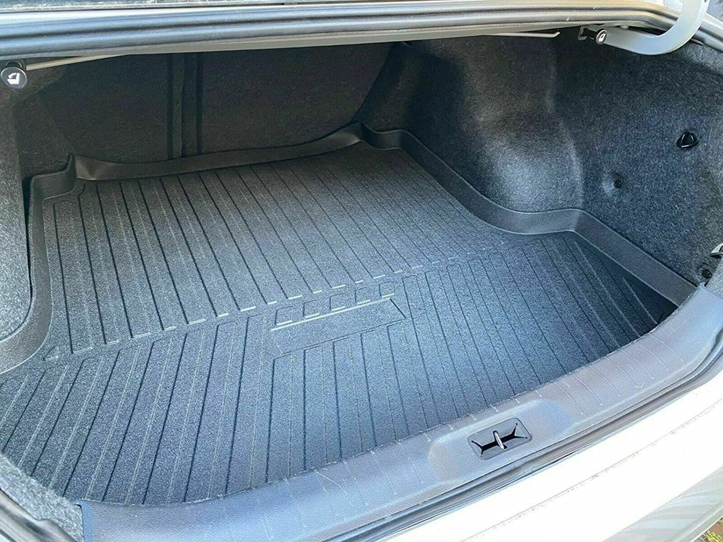 Cars Trunk Mat Mats Non-Slip Trunk – Climatic-Defensive Laser Rubber – Trunk Easy for to Design Altima Raised 2013-2023 Install Lip for Mat Liner Car with – Cargo – – Nissan Pre-Cut