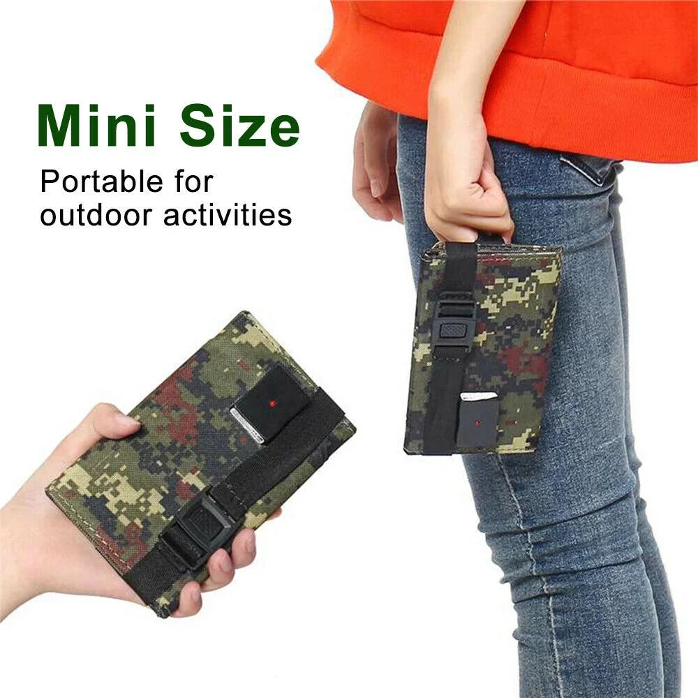 Charger Phone Bank Panel Folding Camping Power Solar Outdoor Hiking 80W