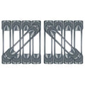 Contoured E-Track Unfinished Strap Anchor 10-Pack for Trucks, rust Tie-Down Weld-On Pickups, Single protection), (zinc Trailers - Logistic