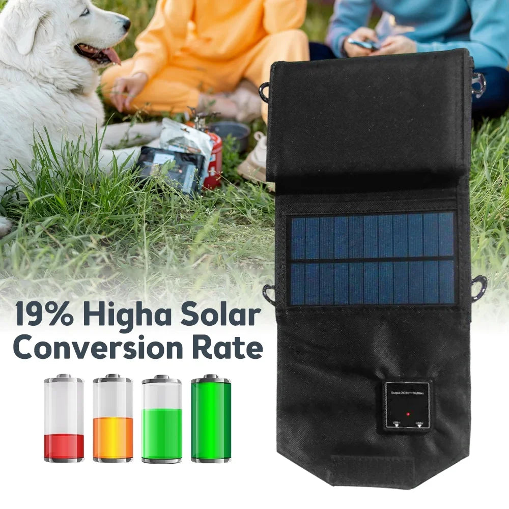 Recharger for 12W , Panel Travel Camping Foldable Solar Dual