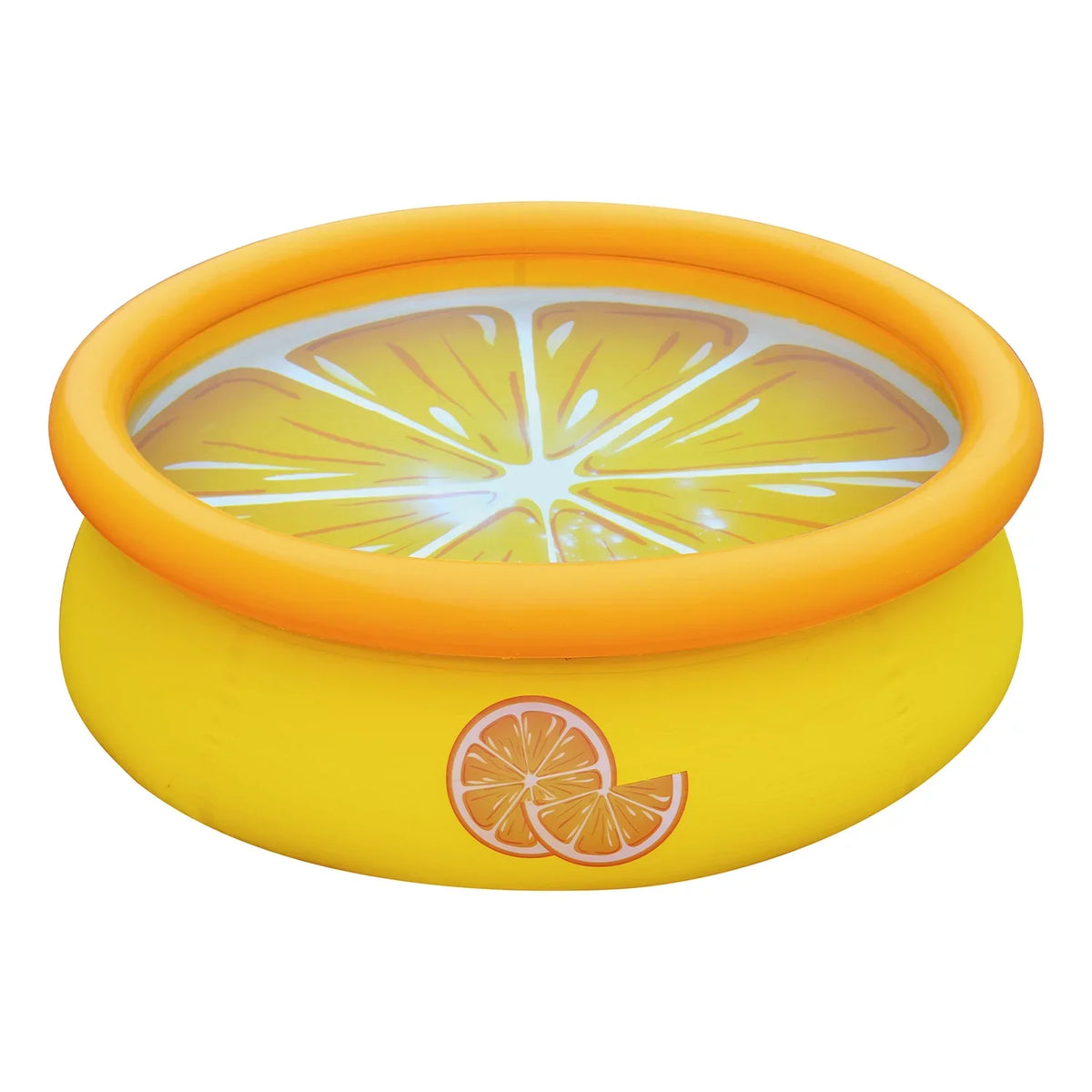 Pack) Outdoor Prompt Pool (2 Inflatable Orange Set & JLeisure Swimming